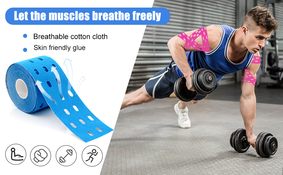 Kinesiology Tape Rolls, Kinesiology Tape Rolls, Professional Physio