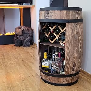 Barschrank, Spirituosen Regal Whiskey Regal, Home Weinbar,Barmöbel für Zuhause, Bardekor