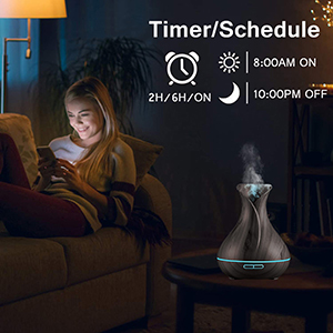 Aroma Diffuser Zeitpläne Erstellen