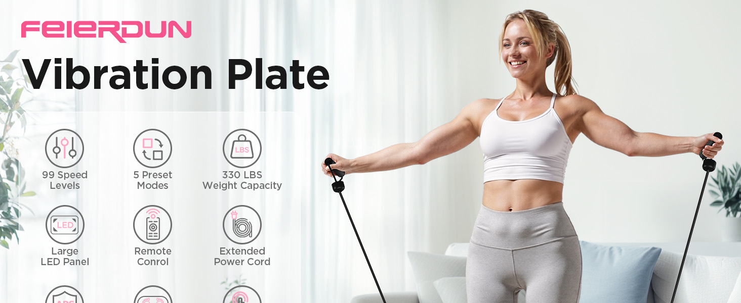 vibration plate exercise machine