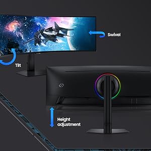 height adjust gaming monitor arm