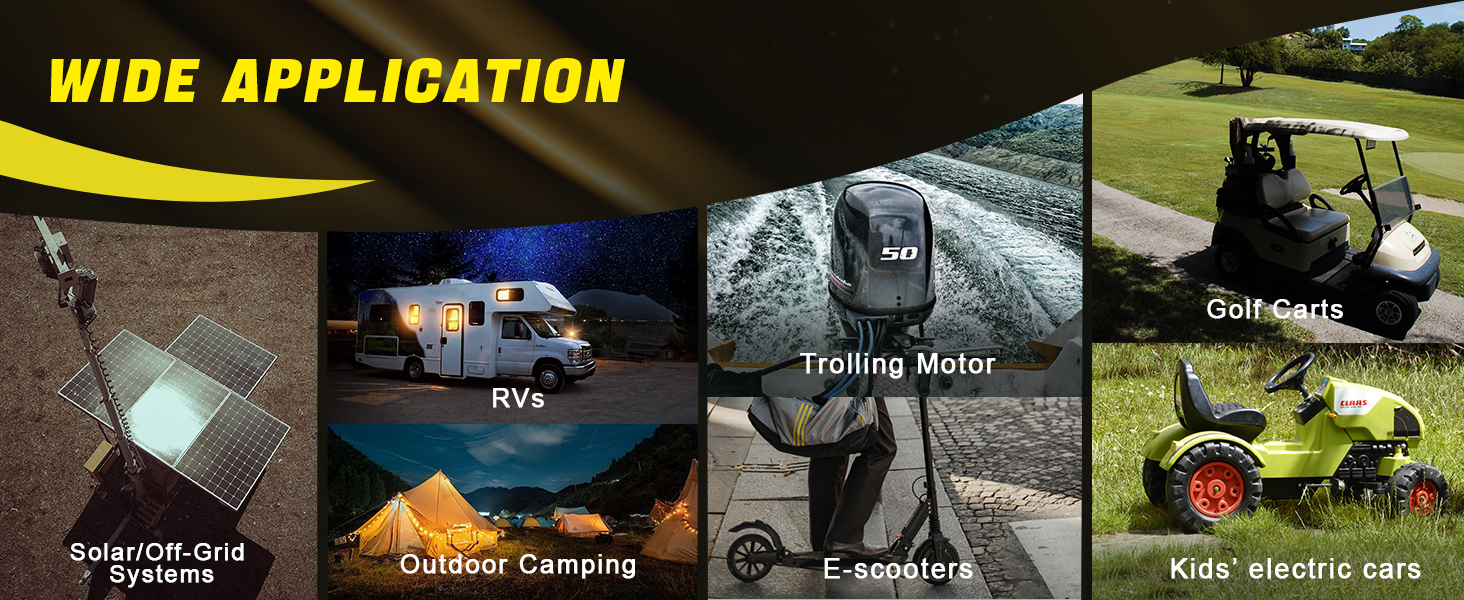lithium rv batteries with wide application 12V Solar LiFePO4 battery