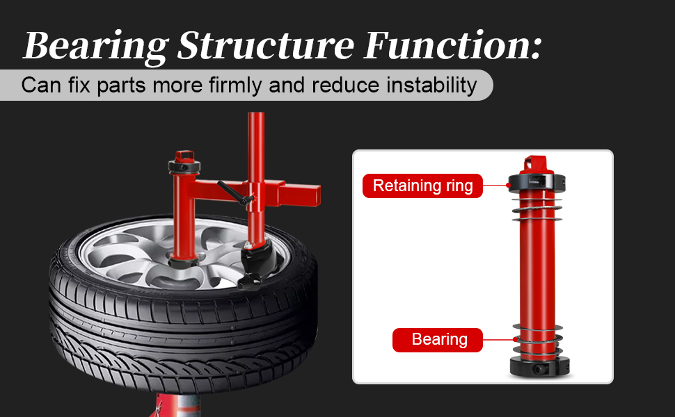Krysolad Upgraded Bearing Manual Tire Changer Duck Head