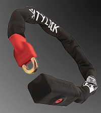 Seatylock VL110　Viking 自転車チェーンロック 鍵付き Seatylock VL110 Viking 自転車チェーンロック 鍵付き Viking Gold 110