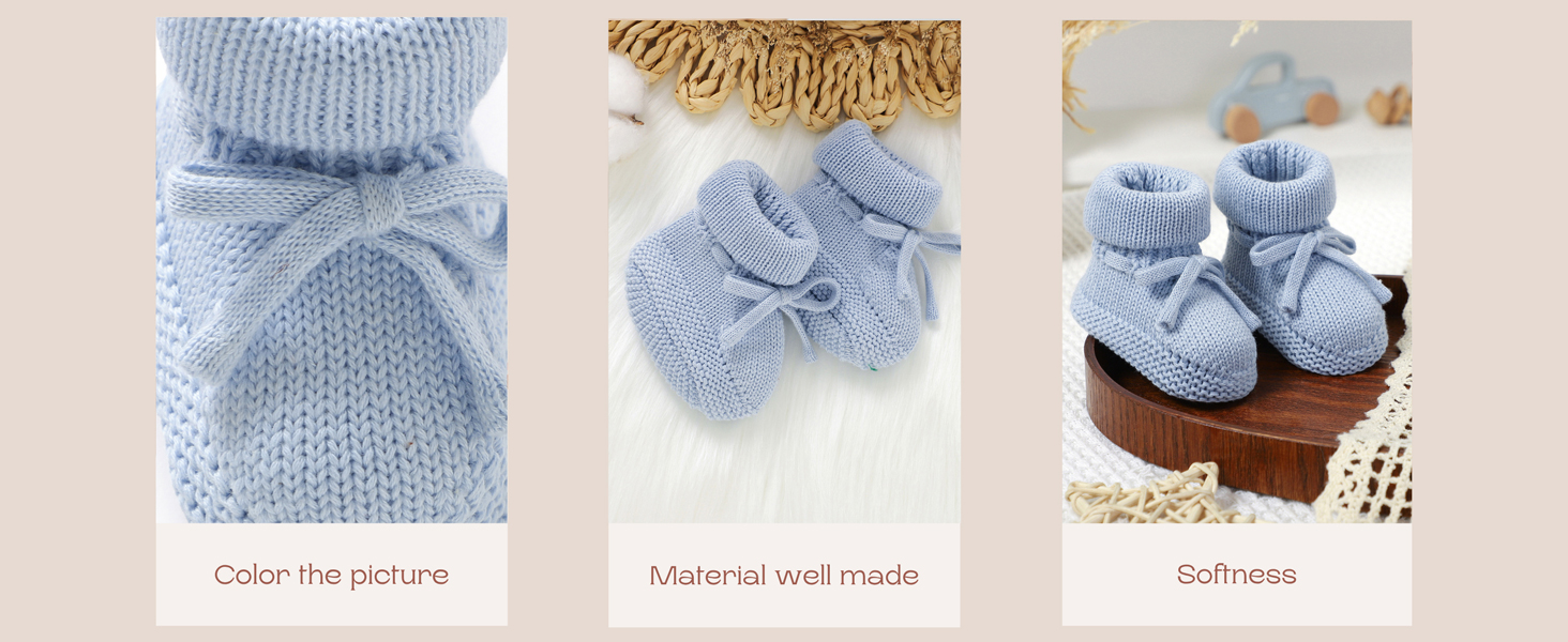 newborn booties