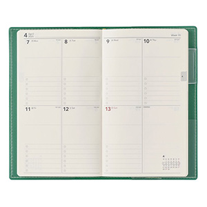 Amazon.co.jp: 能率 NOLTY 手帳 2025年 ウィークリー ポケット