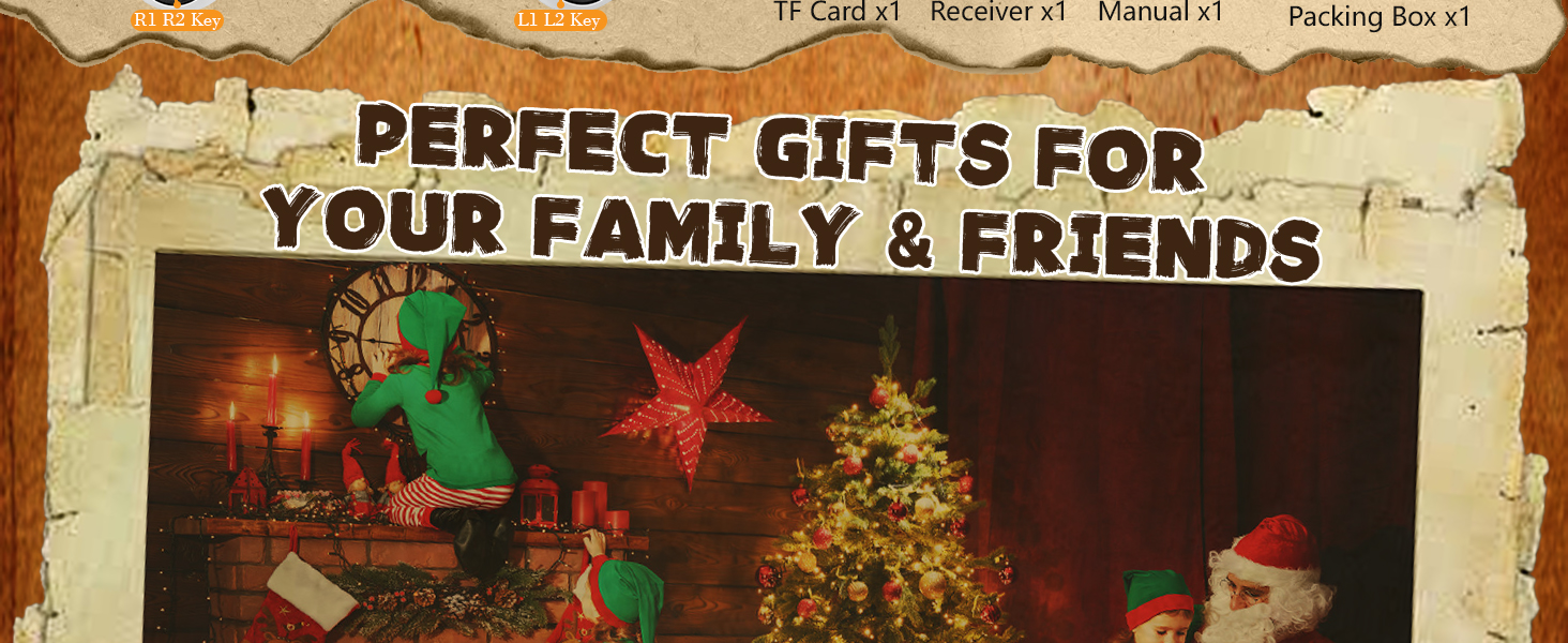 Retro Gaming Console, Wireless Game Stick Plug and Play Video Games Console