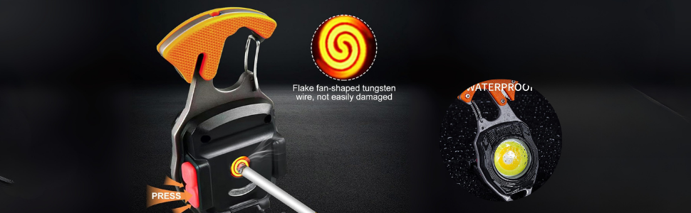 keychain light alarm