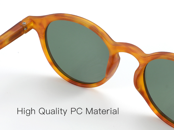 ZENOTTIC Polarized Round Sunglasses, Stylish Sunglasses for