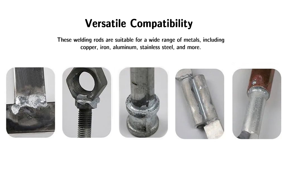 SAMIQU Universal Welding Rods,Low Temperature Flux Core Welding Rods