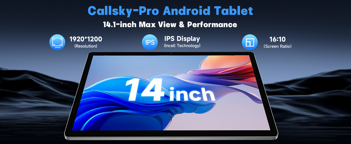 14.1 inch tablet
