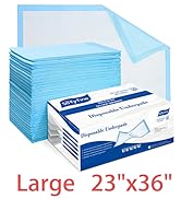 Waterproof Chucks 23"x36"[150 Pads]