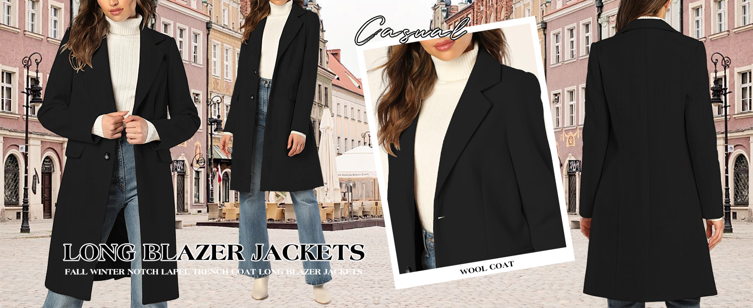wool trench coat