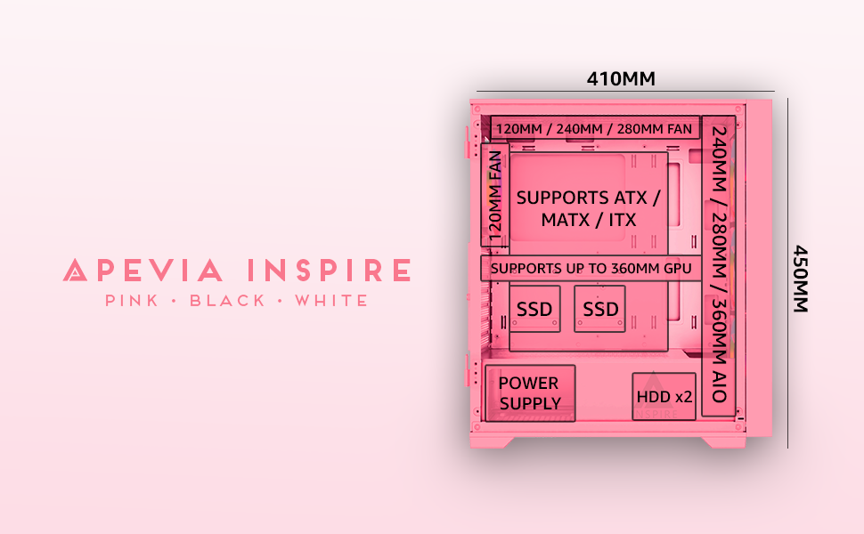 Inspire Pink Banner