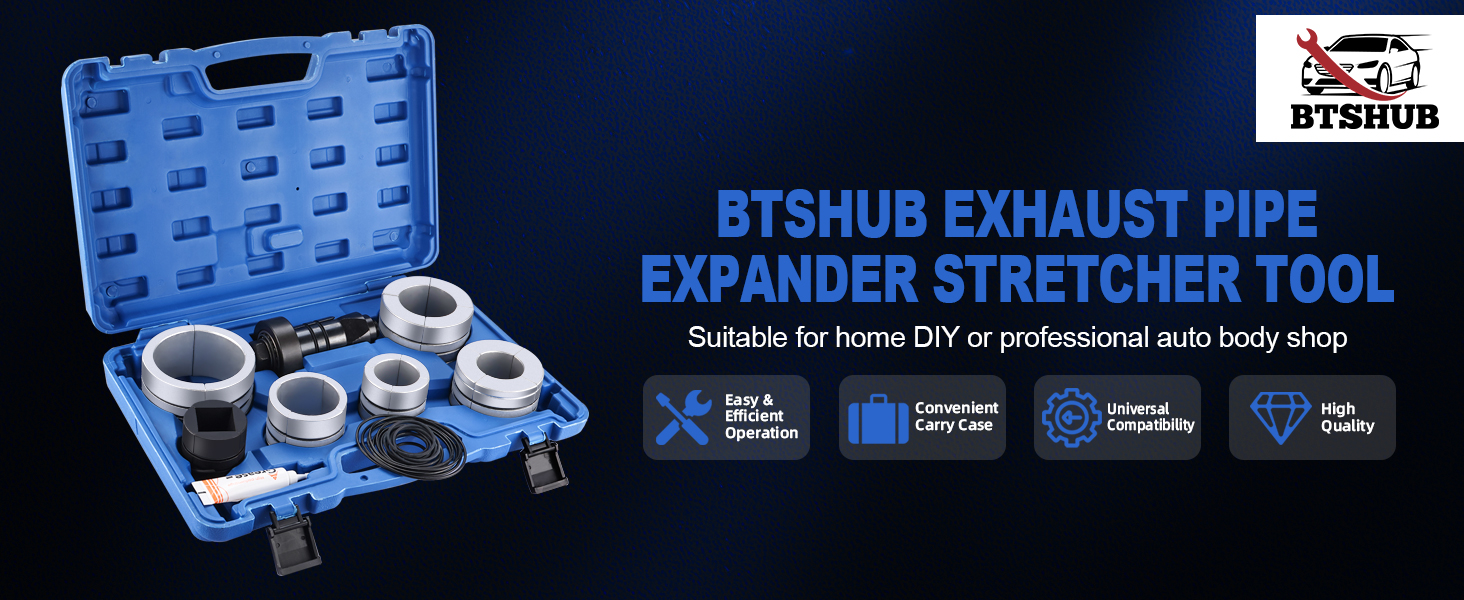 BTSHUB Exhaust Pipe Expander Stretcher Tool