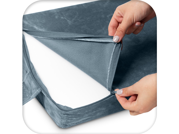 LX6 navy A+ Velcro Strap firm pillow