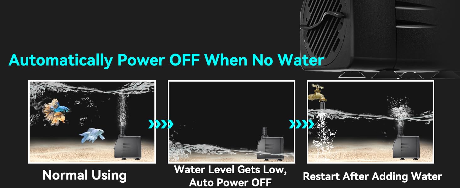 good pump with auto shut off