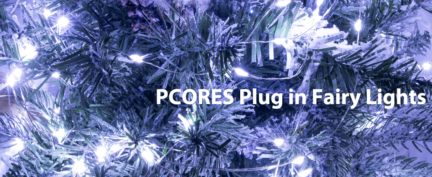 PCORES Plug in Fairy Lights