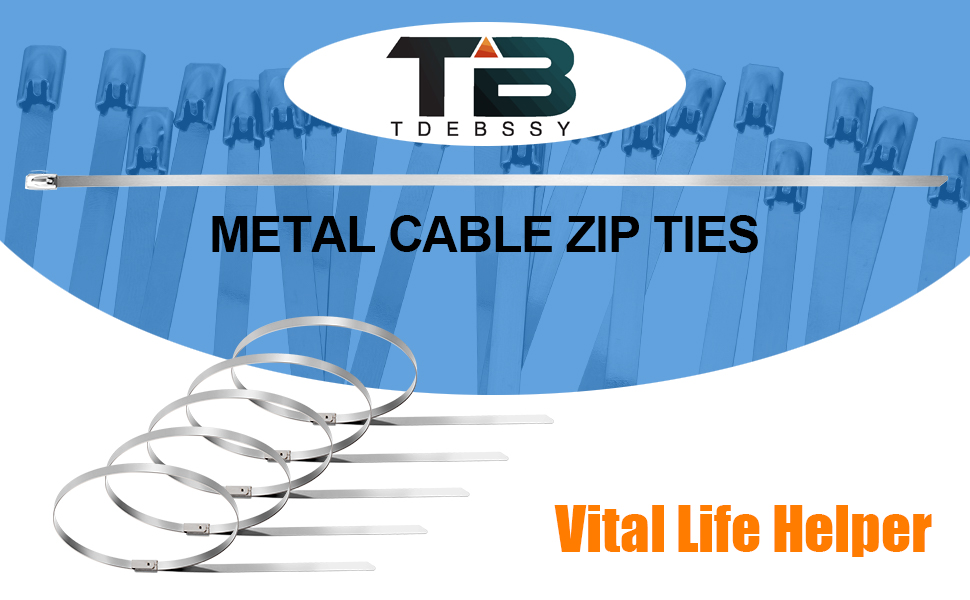 stainless steel zip ties amazon