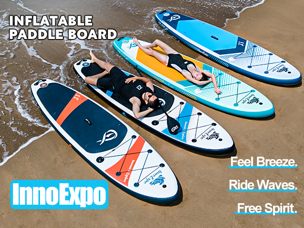 InnoExpo Inflatable Stand Up Paddle Boards with Premium