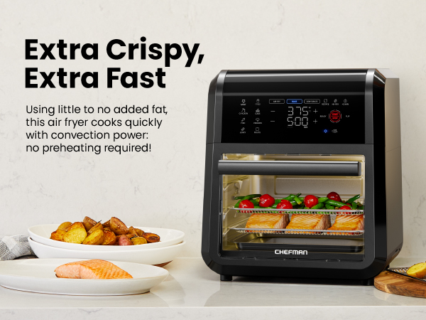 Extra crispy, extra fast