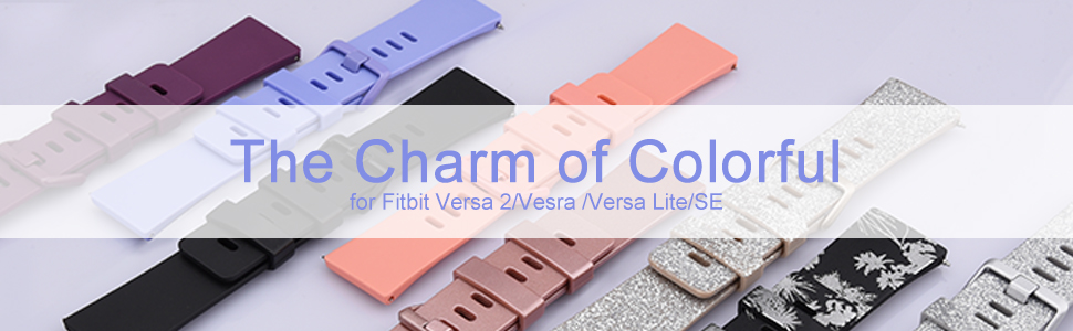 Fitbit versa 2 /fitbit versa /fitbit versa lite/ fitbit versa se bands for women men