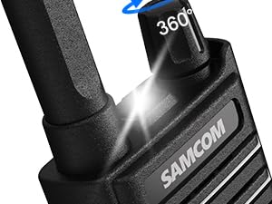 Built-in Flashlight &amp;amp;amp; High-Quality Knob