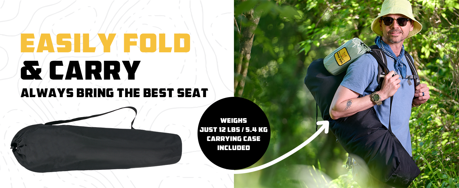Easily Fold & Carry