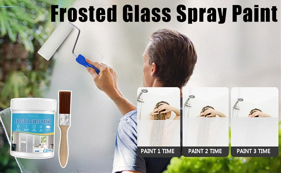 Frosted Glass Spray Paint, Door and Window Shading Frosted