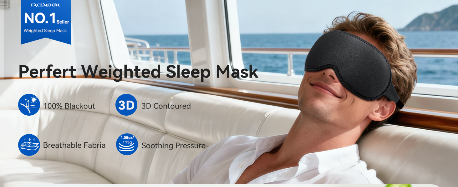 weighted eye masks for sleep