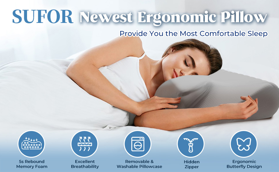 Cervical Pillow for Neck and Shoulder