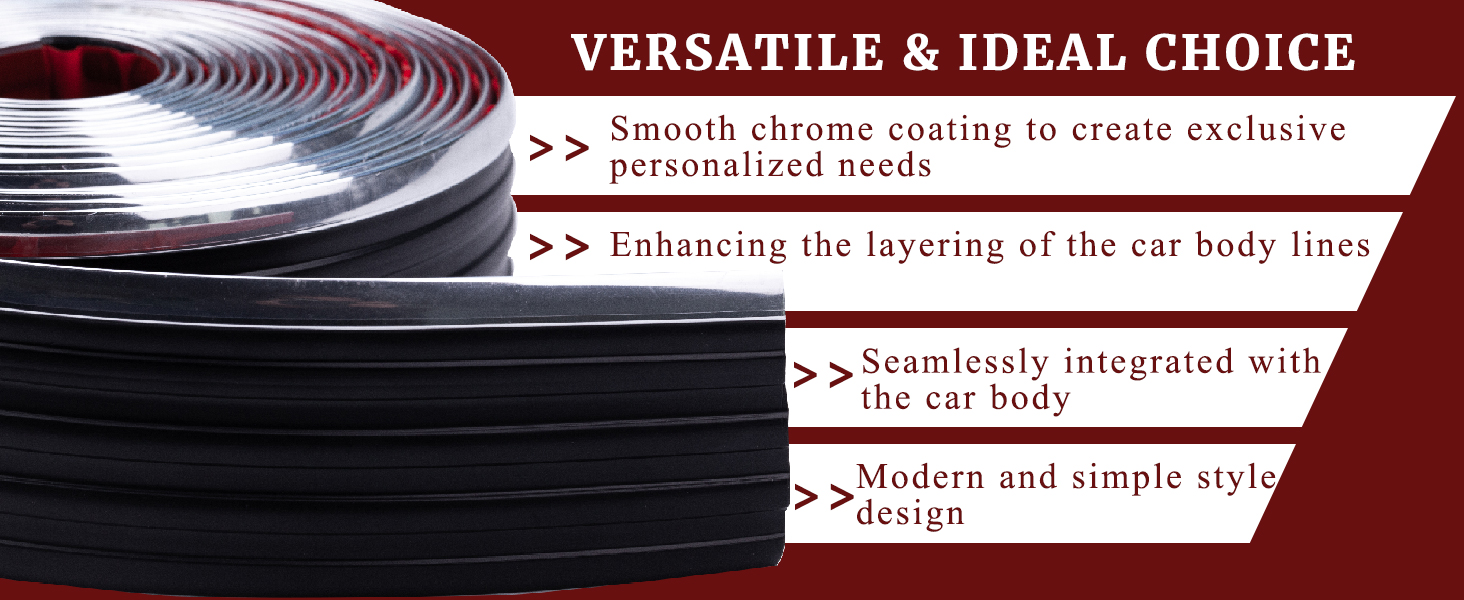 Chrome Side Body Trim Molding 