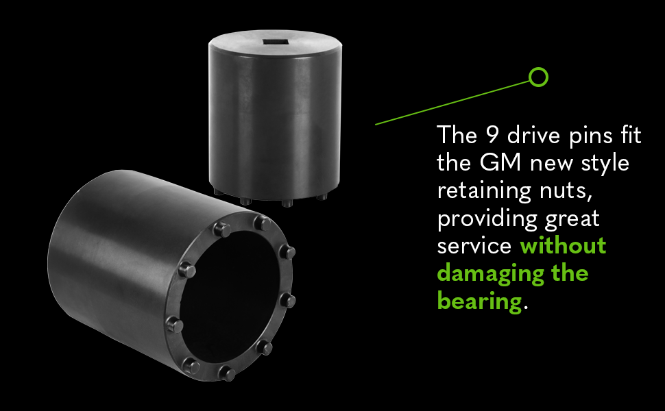 OEMTOOLS 25967 GM Axle Hub Nut Socket Axle Hub Nut Socket