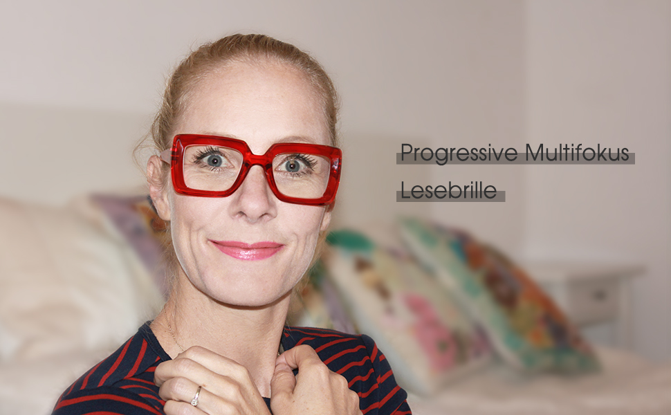 Lesebrille für Damen 200 150 175 225 250 300 Multifokus UV-Schutz Multifokal