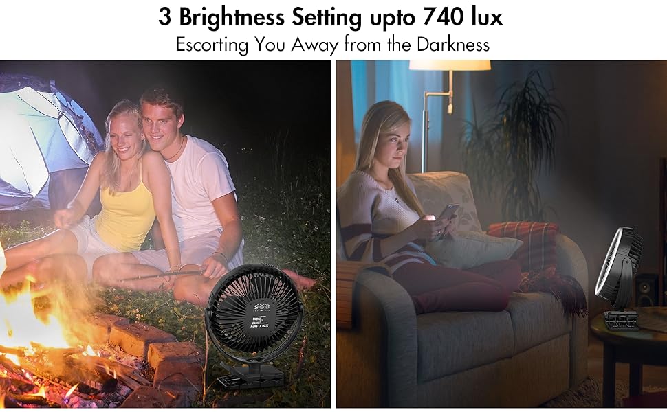 camping lantern with led light for tent umbrella 