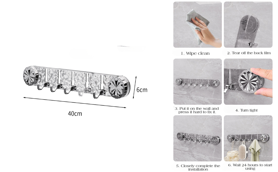 Rotating Bathroom Hook