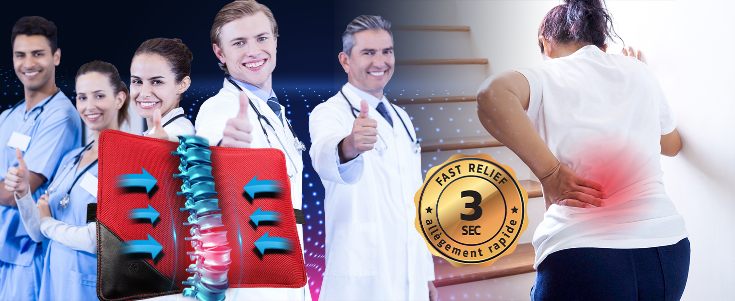 AJUVIA Back Vitalizer Car Lumbar Support for Driving Seat Lumbar