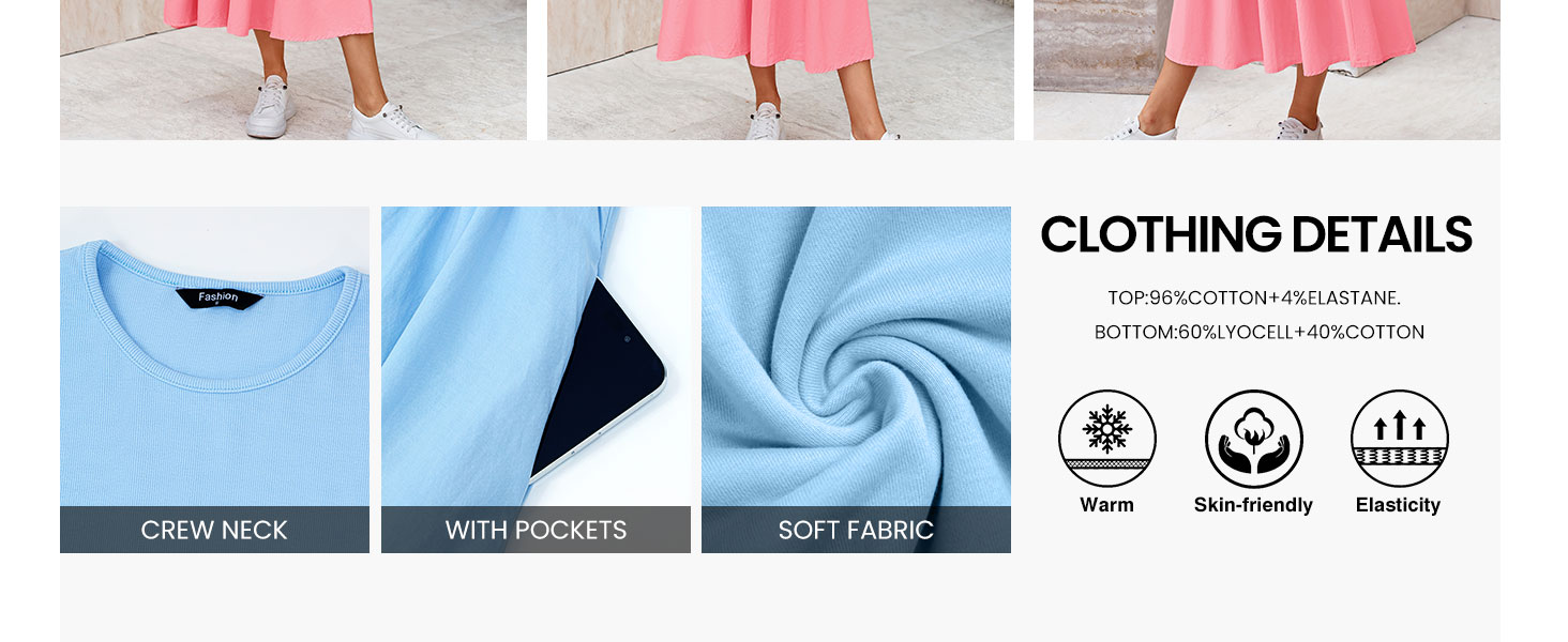 Fall Wedding Guest Dresses for Women Long Sleeve Smocked Flowy Long Dress