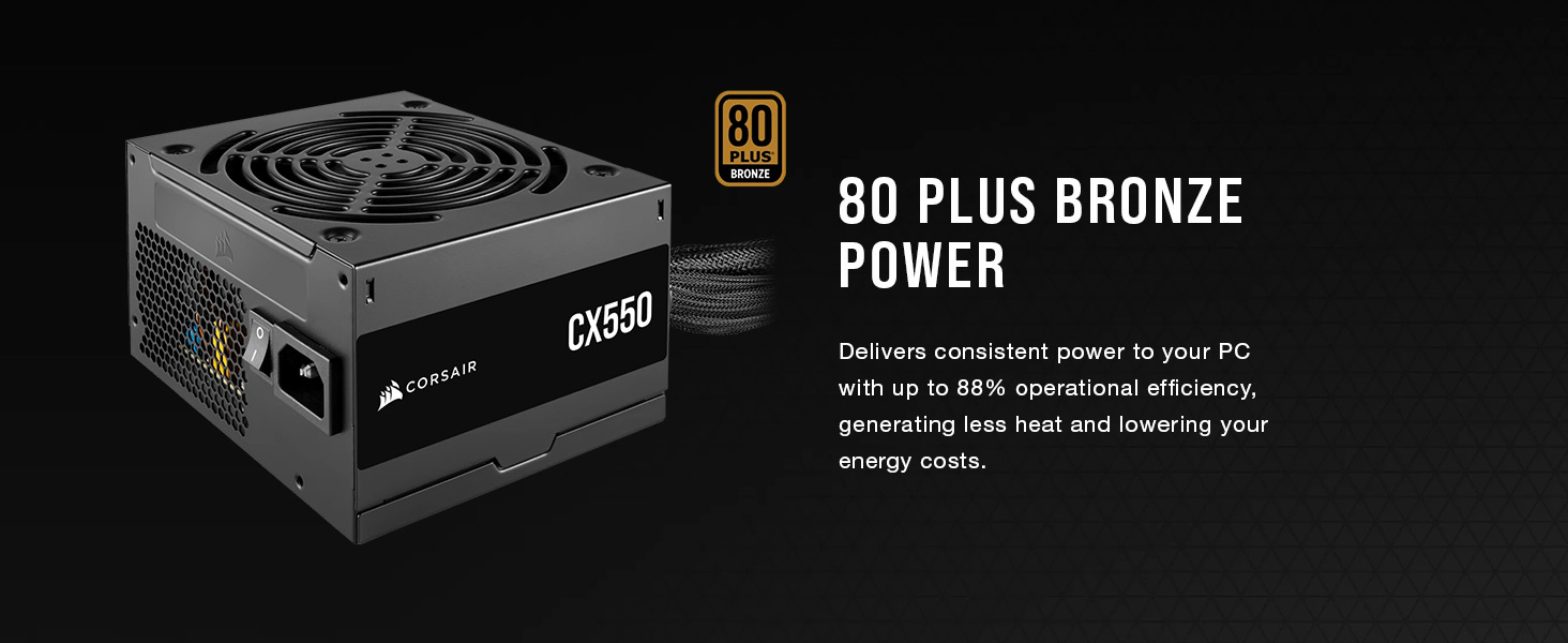 CX550 ATX PSU CX Series Power Supply
