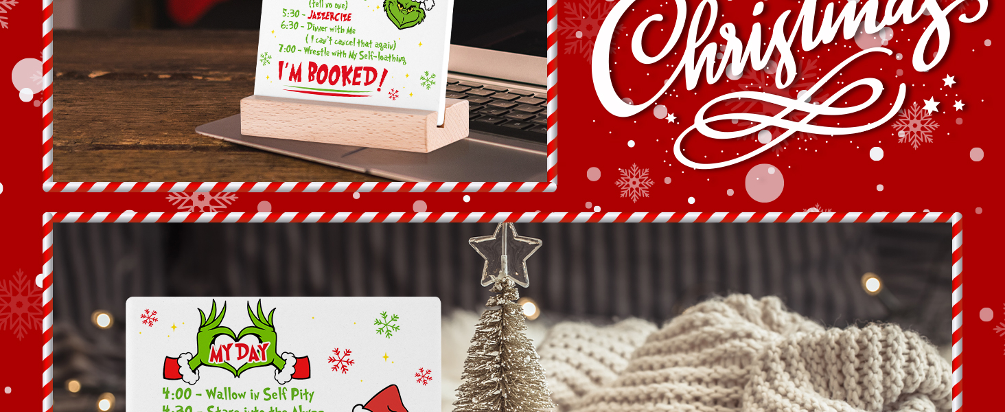 Christmas Decorations Novelty Christmas Sign for Holiday