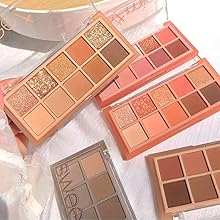 Sweet Mint Matte Eyeshadow Palette, 10 Colors Makeup Naked Eyeshadow Palette, High Pigmented