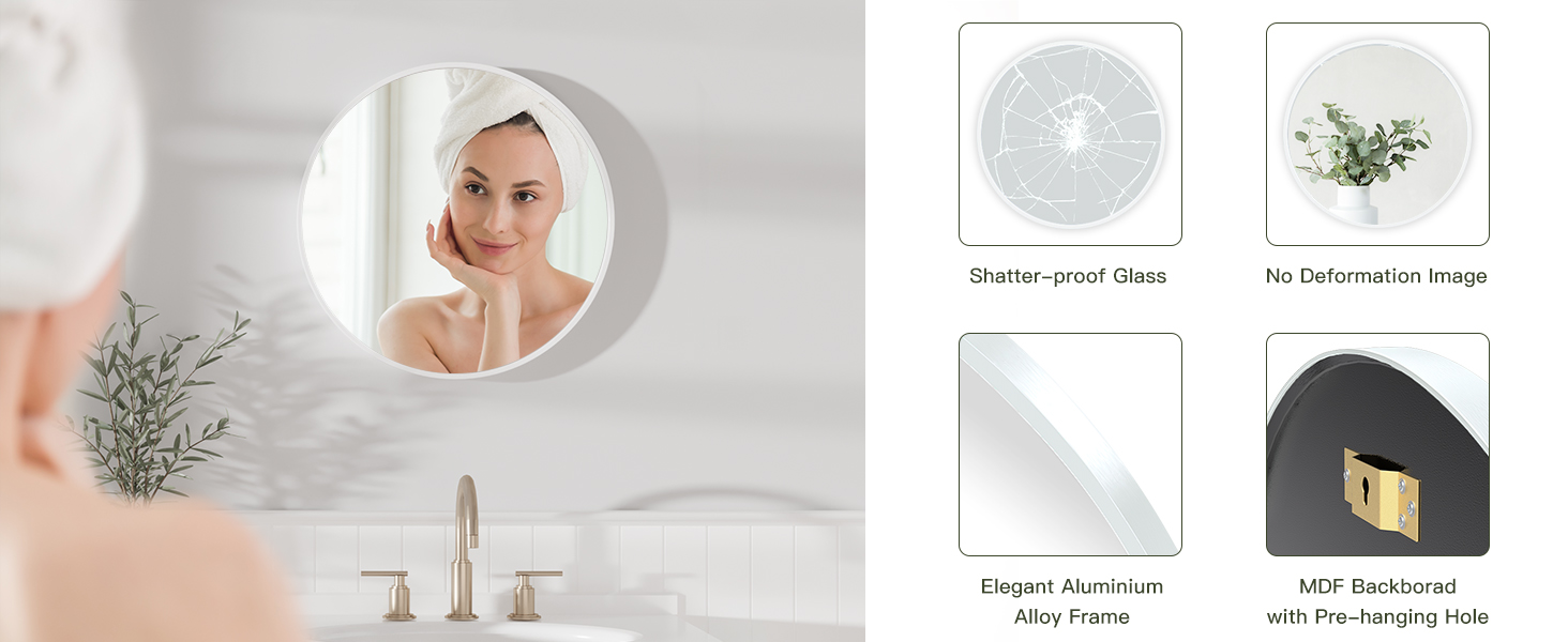 round mirror