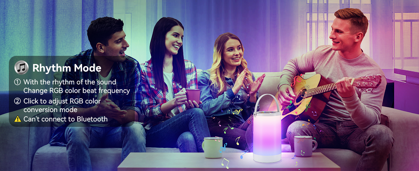 colorful table lamp