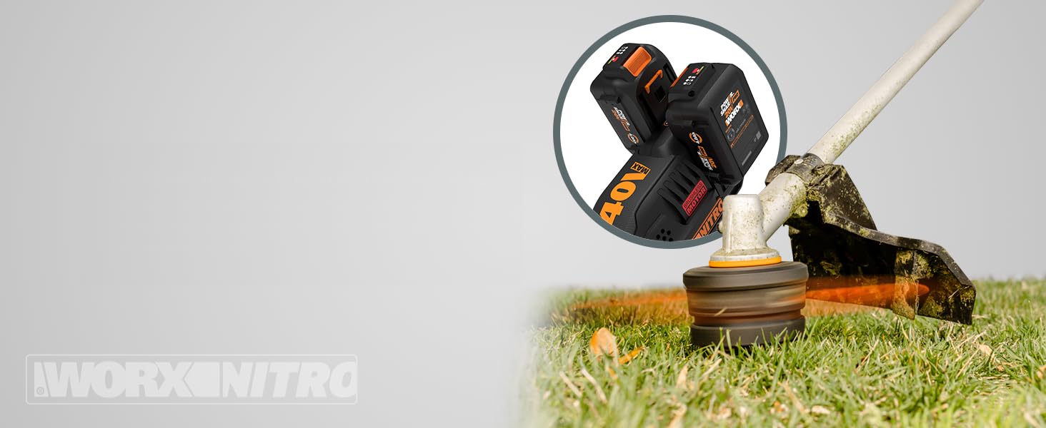 WORX Nitro WG186 40V Power Share PRO AttachmentCapable Driveshare 15