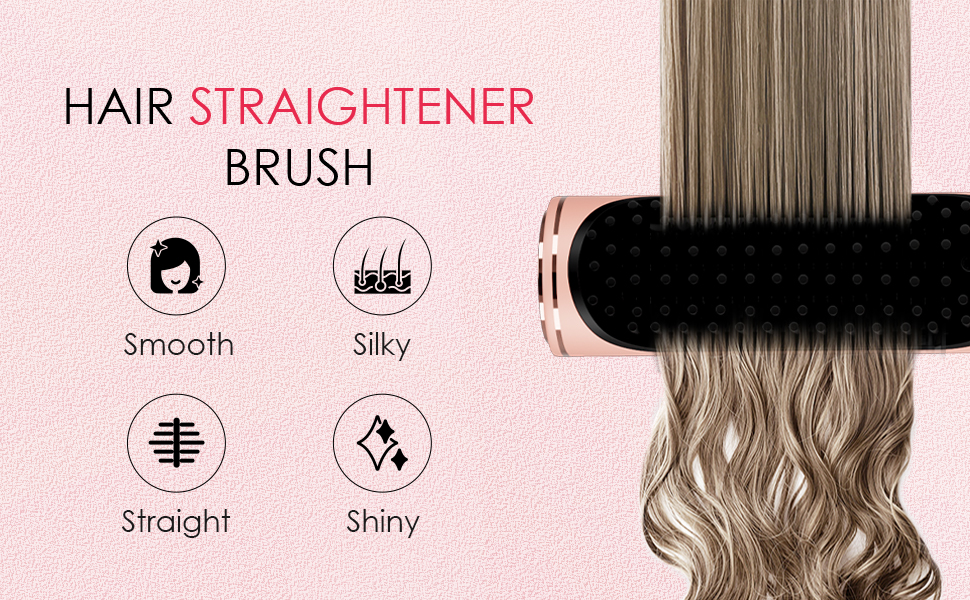 Hair Straightener Brush