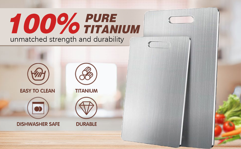Amazon.com: Yamato Cutting Board, 100% Pure Yamato Titanium Cutting - Pros And Cons Of Titanium Cutting Boards