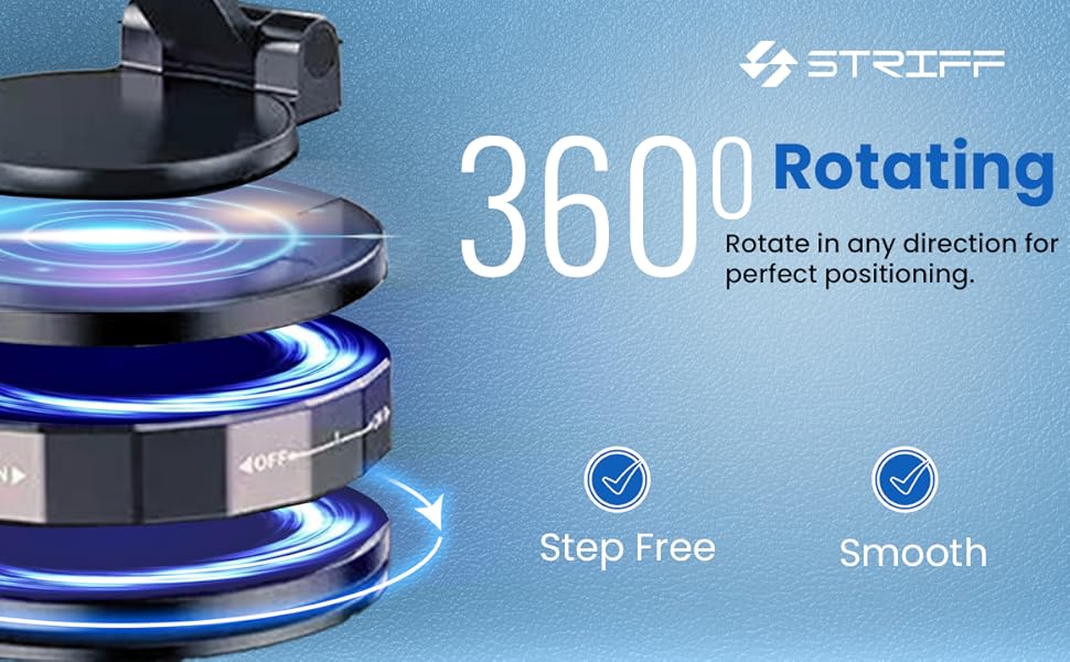 vacuum car mobile holder