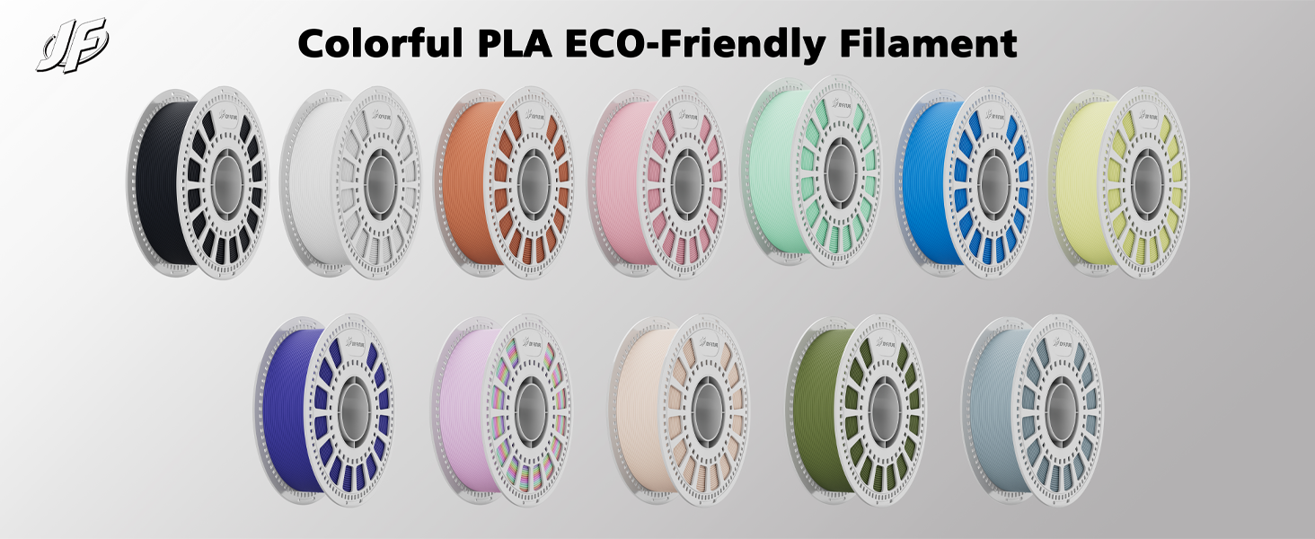 JOY FUTURE PLA Matte 3D Printer Filament, PLA Filament Neatly Wound 3D Printing Filament 1.75mm, Dimensional Accuracy +/- 0.02 mm, Fit Most FDM 3D Printers, 1kg Spool (2.2lbs) (White) 22 JOY FUTURE 3D Printing Filament