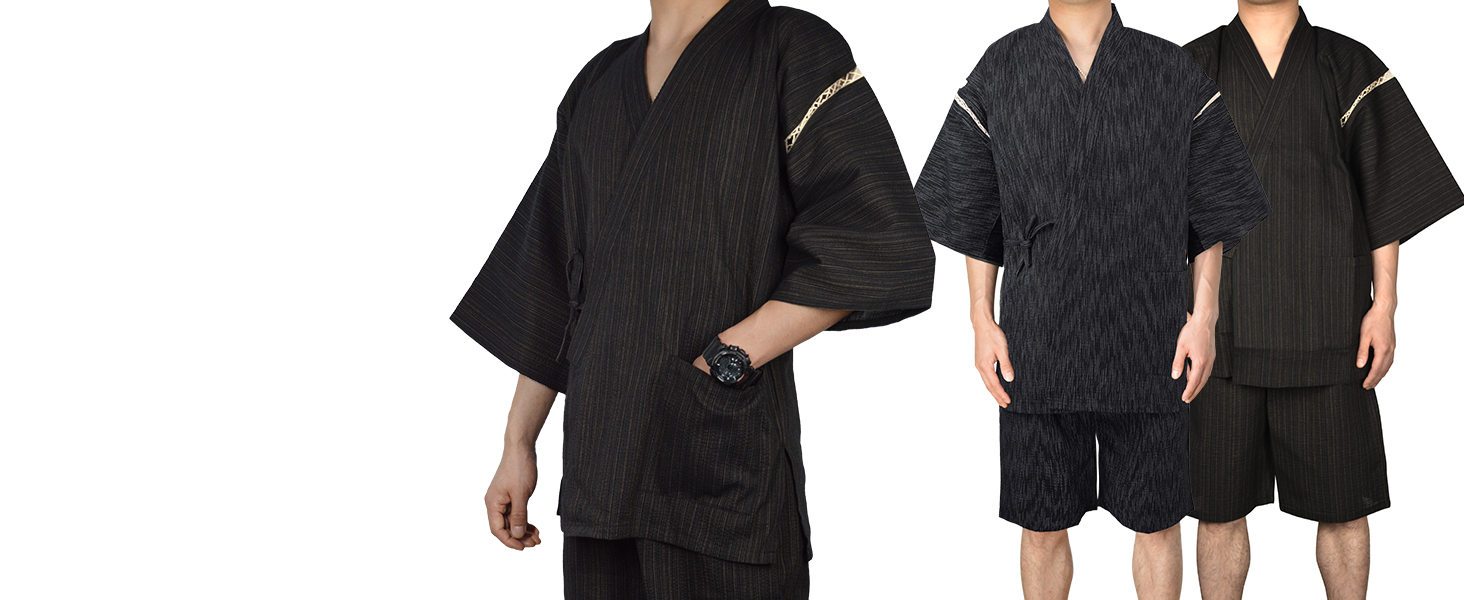 甚平 メンズ 綿 涼しい 花火大会 父の日 夏祭り プレゼント 男性 寝間着 パジャマ