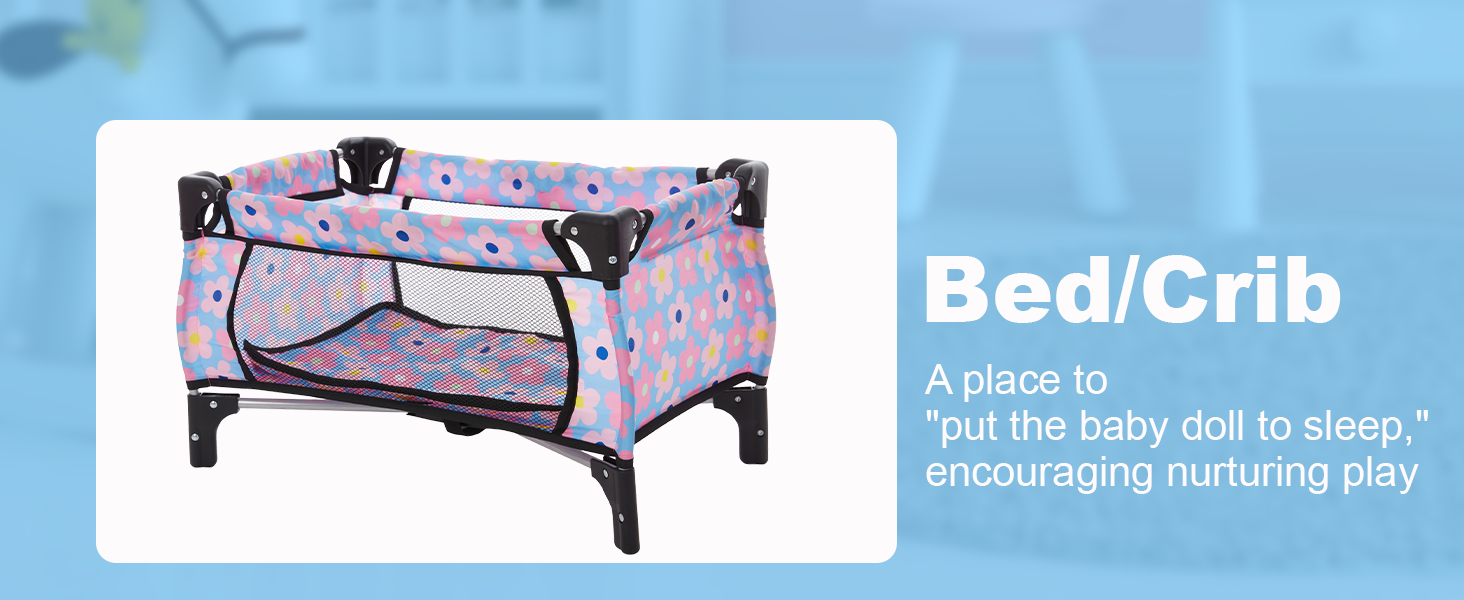 baby doll accessories set stroller furniture swing highchair diaper bag toy playsets playpen bed